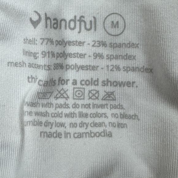 Handful Adjustable Bra Camisole | Lot of 2 | Sz M | Black /White | Discontinued - Picture 6 of 7